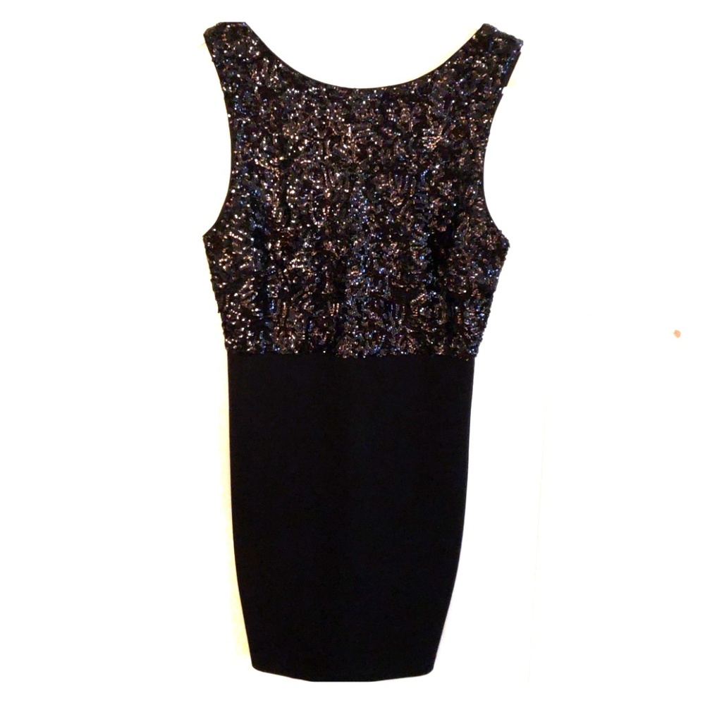 Sequins dress.